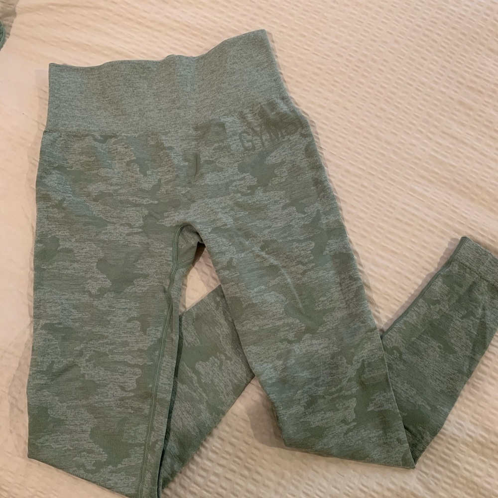 Gymshark Camo Seamless High Waisted Leggings